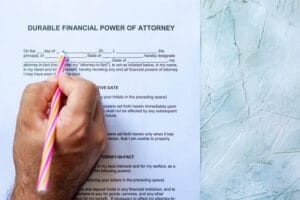 Power of attorney document