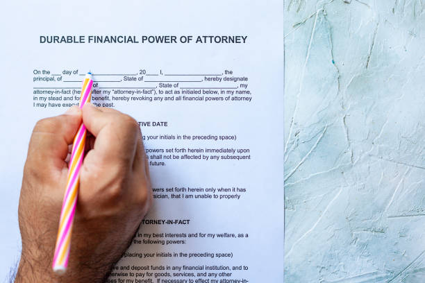 Power of attorney document